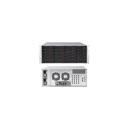 Supermicro SuperChassis 1280W 4U RackmountServerChassis (Blk), CSE-846BE2C-R1K28B CSE-846BE2C-R1K28B